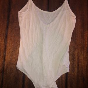 AE white bodysuit